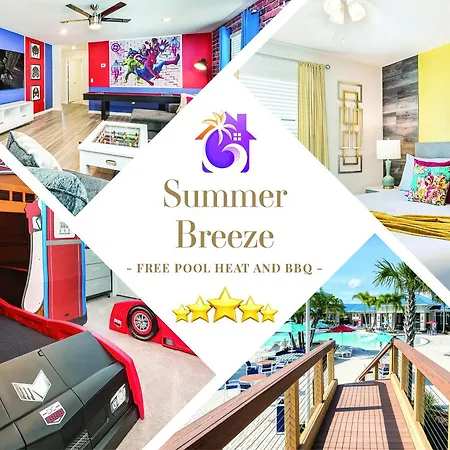 Summer Breeze - Arcade, Game Room, Free Pool Heat